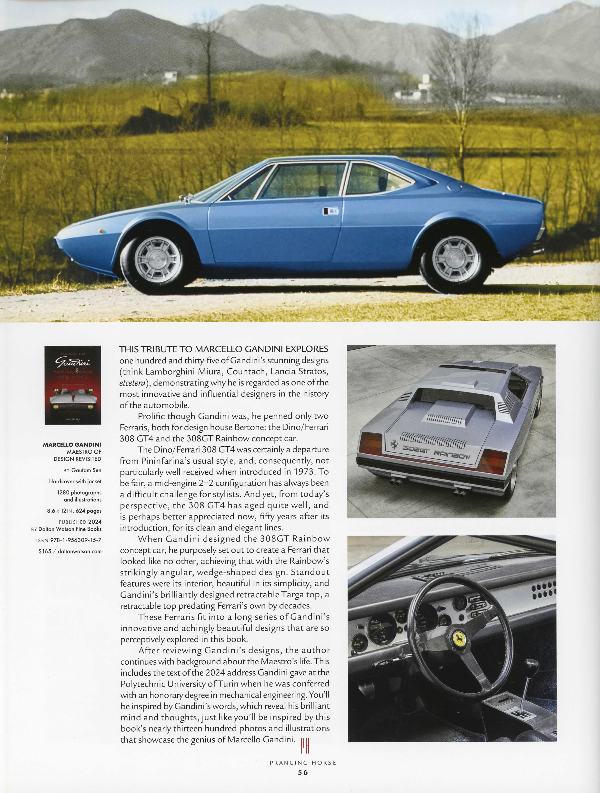 Marcello Gandini: Maestro of Design - REVISITED by Gautam Sen